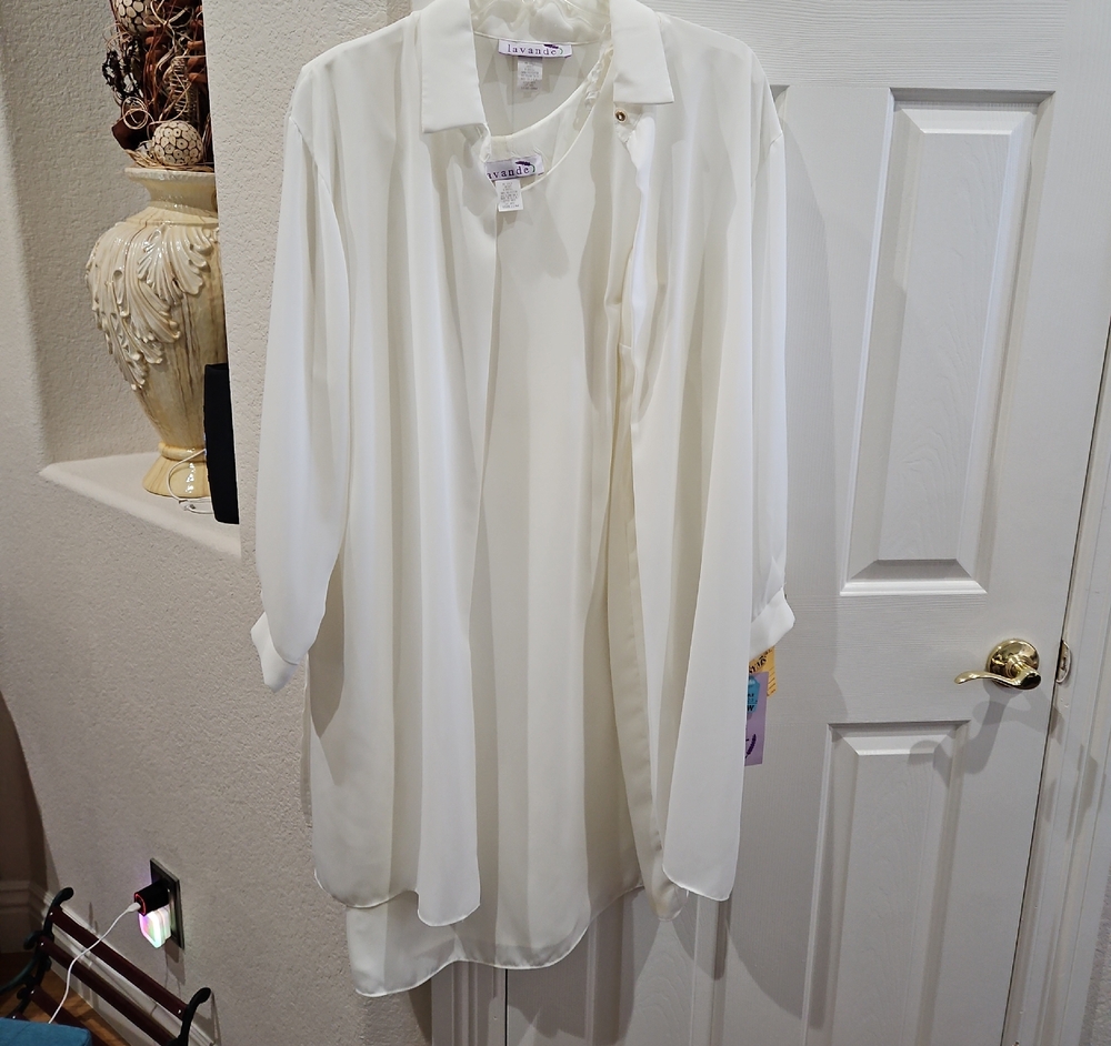 Elegant White Women's Dress
